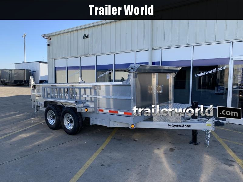 2023 QS 14' ALUMINUM Dump Trailer 14K GVWR 2023 QS 14' ALUMINUM Dump Trailer 14K GVWR