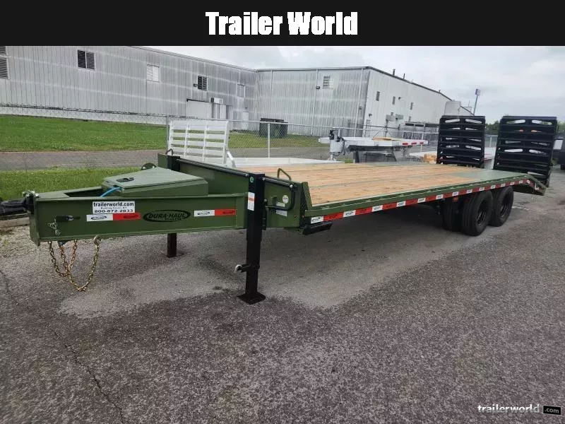 2025 Dura-Haul 102" X 25' (20+5) (2)12K Axles Low Profile Deckover Equipment Trailer