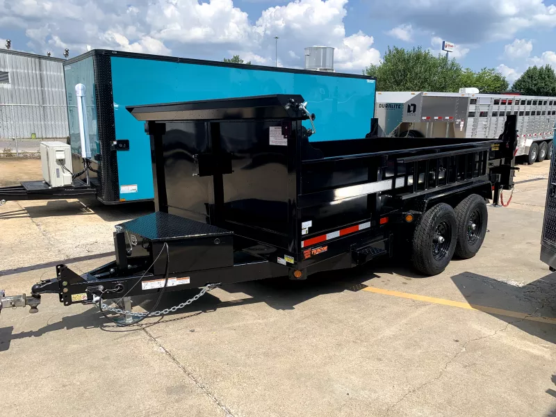 2026 Quality Steel And Aluminum 6' x 10' Low Profile Dual Ram (2)6K Axles Dump Trailer