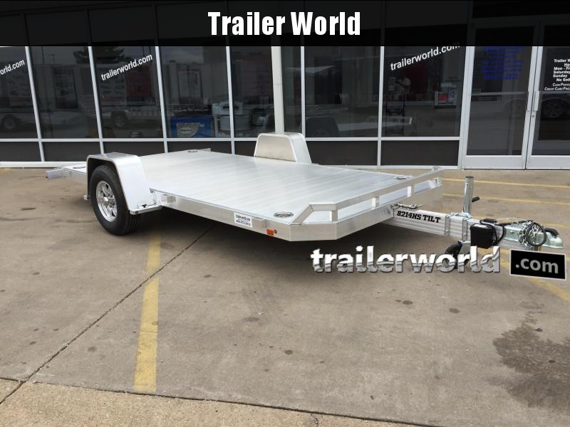 2023 Aluma 8214HS 14' Single Axle Aluminum TILT Open Car Hauler Trailer 2023 Aluma 8214HS 14' Single Axle Aluminum TILT Open Car Hauler Trailer