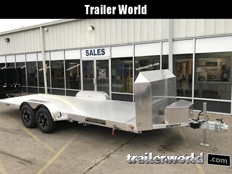 2021 Aluma 8220H Anniversary Edition Aluminum Tilt Bed Open Car Hauler Trailer 10k GVWR 2021 Aluma 8220H Anniversary Edition Aluminum Tilt Bed Open Car Hauler Trailer 10k GVWR