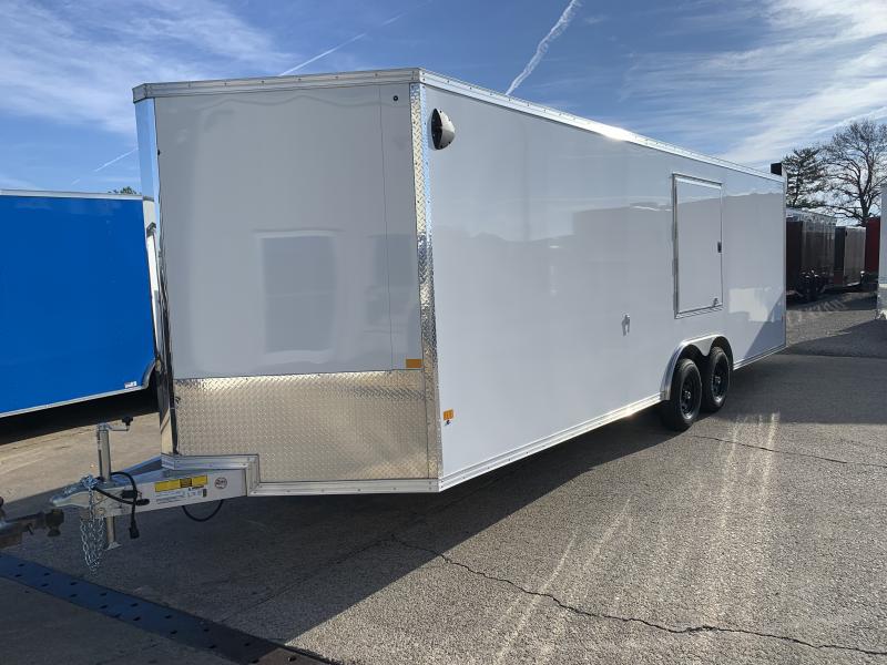 2025 EZ HAULER/TRITON/ALCOM/MISSION/HIGH COUNTRY/CARGO PRO 8.5 X 24'TA ALUMINUM Frame XLT Pro Series Car / Racing Trailer