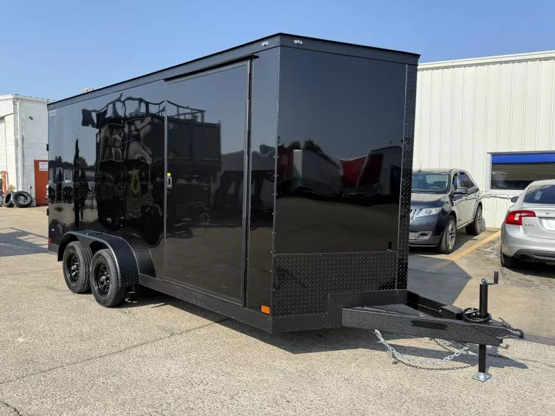 2026 Covered Wagon Trailers 7' x 16' x 7' TA Cargo / Enclosed Trailer