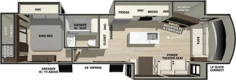 2023 Forest River cedar creek cottage 40cck