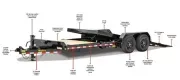 new Equipment / Flatbed Trailers Big Tex Trailers  for sale, in Red Deer, AB Thumbnail 12