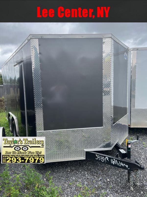 2022 Quality Cargo 8.5x16 Tandem Axle V-nose 7' Ceiling 2022 Quality Cargo 8.5x16 Tandem Axle V-nose 7' Ceiling