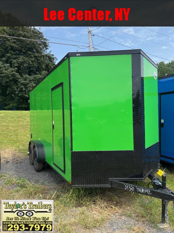 2022 Quality Cargo 7x16 Tandem Axle V-nose 7'3 Ceiling 2022 Quality Cargo 7x16 Tandem Axle V-nose 7'3 Ceiling