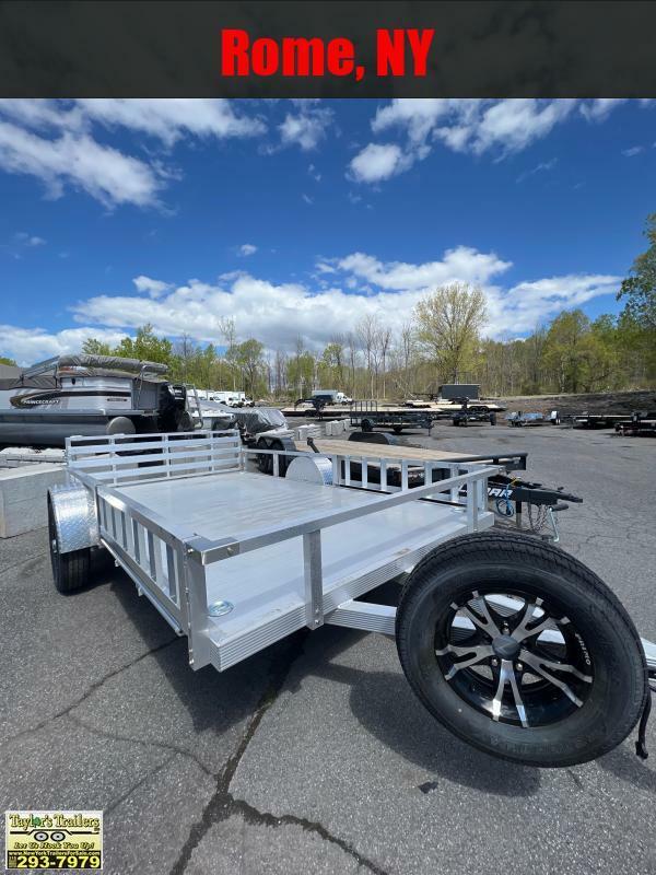 2023 Primo Aluminum 7X12 ATV Trailer Side Loading ATV Ramps 2023 Primo Aluminum 7X12 ATV Trailer Side Loading ATV Ramps