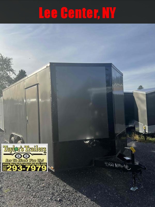 2023 Quality Cargo 8.5x16 w7' Ceiling Tandem Axle Blackout V-nose 7' Ceiling 2023 Quality Cargo 8.5x16 w7' Ceiling Tandem Axle Blackout V-nose 7' Ceiling