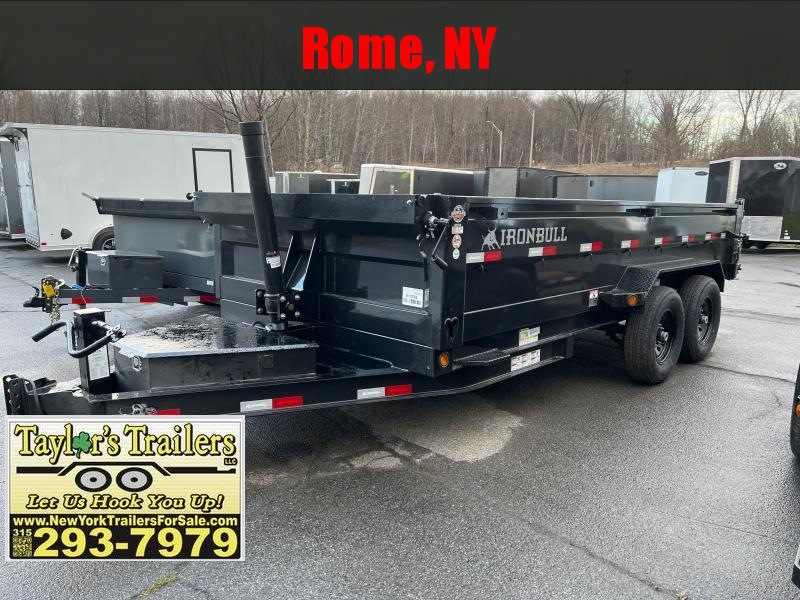 2022 Iron Bull 7X16 Dump Trailer