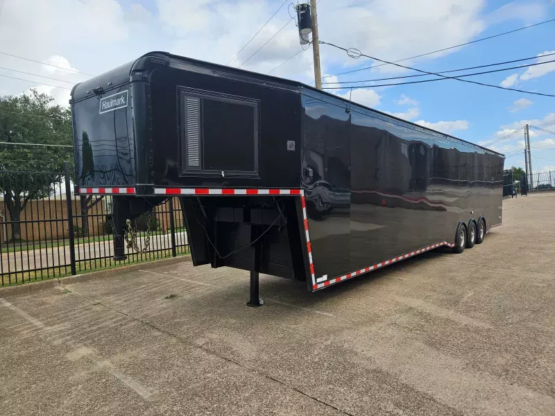 2022 48' Haulmark Edge Pro with Onan generator, 2 AC units, Winch