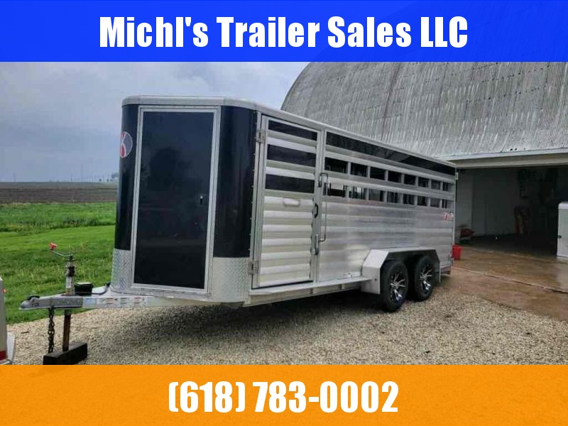 2017 Kiefer Built 8 Pen Livestock Trailer 2017 Kiefer Built 8 Pen Livestock Trailer