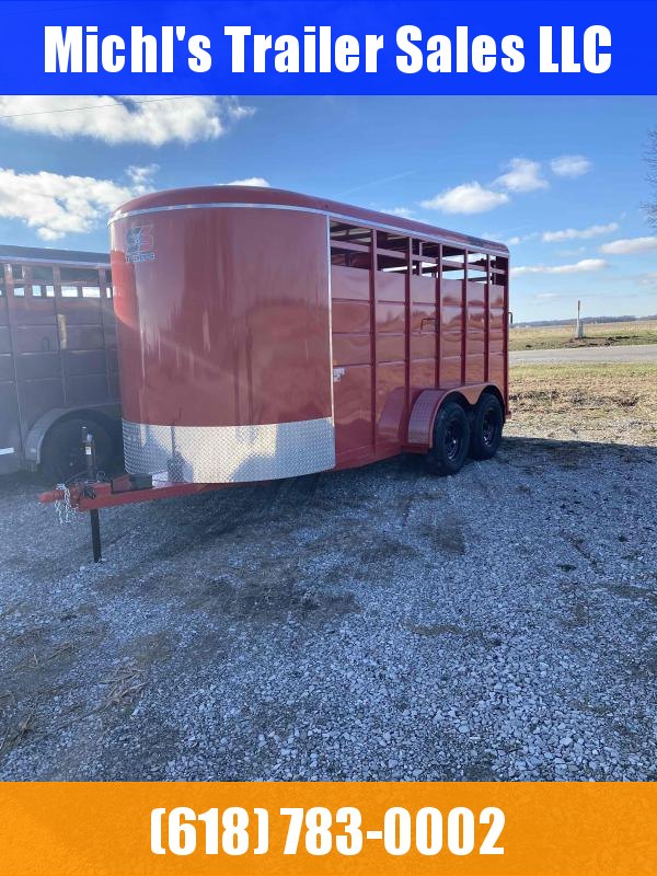 2022 S&S Manufacturing Livestock 16' Livestock Trailer 2022 S&S Manufacturing Livestock 16' Livestock Trailer
