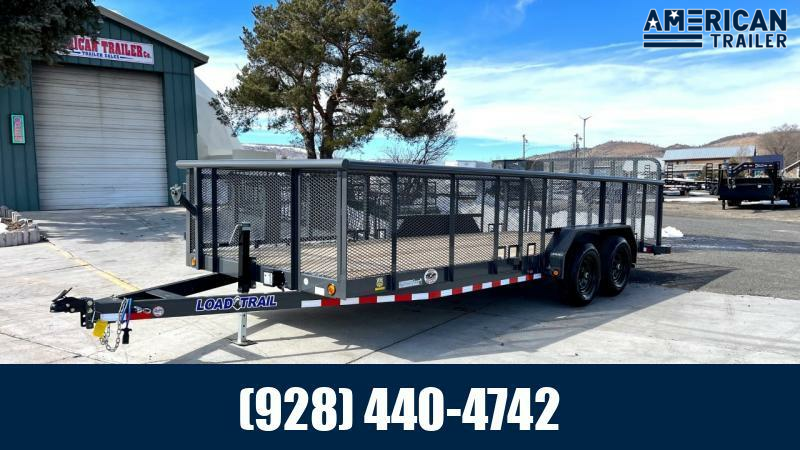 Load Trail Tandem Axle Car Hauler W/Side Rails/9,990 GVWR/83"x20'