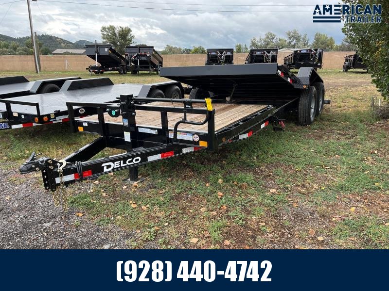 Delco Tilt/14,000 GVWR/83"x22' w/6' Stationary Deck Delco Tilt/14,000 GVWR/83"x22' w/6' Stationary Deck