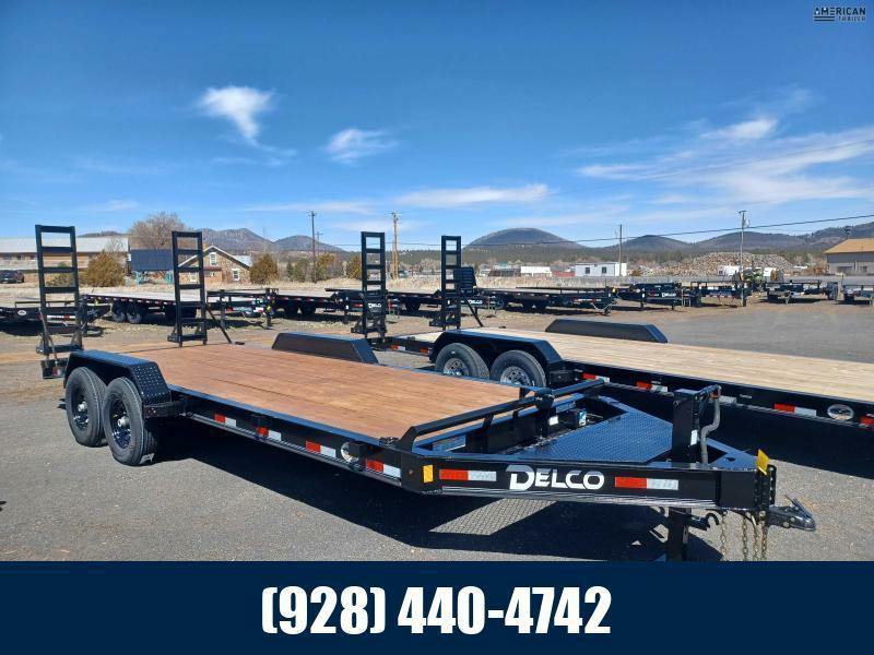 Delco Tandem Axle Equipment Trailer/14,000 GVWR/83"x20' American