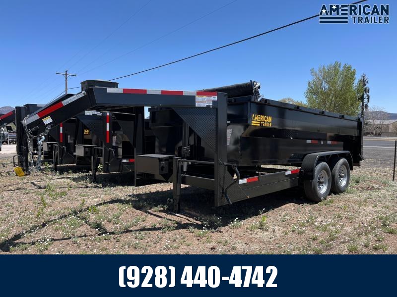 Gooseneck Tandem Axle Dumper/14,000 GVWR/7X14x3 *Telescopic Gooseneck Tandem Axle Dumper/14,000 GVWR/7X14x3 *Telescopic