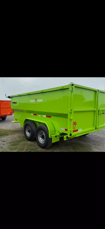 2025 Texas Pride Trailers 7x14x4 Dump Trailers