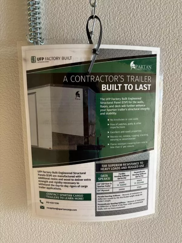 new Cargo (Enclosed) Trailers Spartan Cargo Trailers  for sale, in Hickory, NC Thumbnail 9