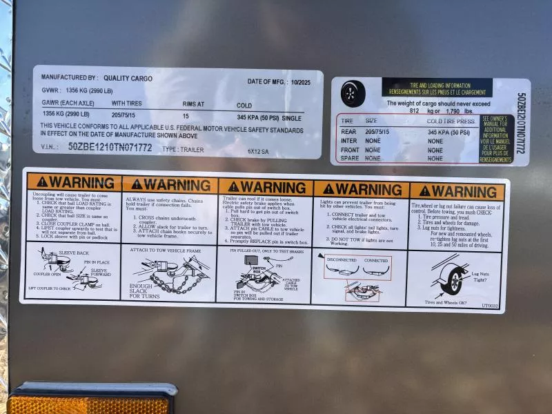 new Cargo (Enclosed) Trailers Quality Cargo  for sale, in Hickory, NC Thumbnail 6