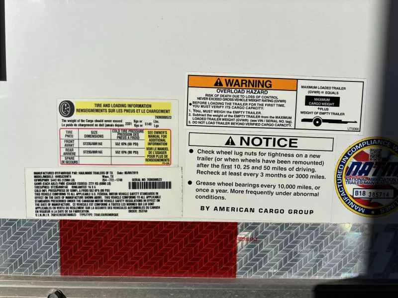 used Car Haulers / Racing Trailers Haulmark Trailers  for sale, in Hickory, NC Thumbnail 5