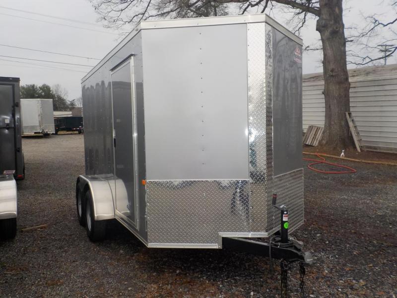 2023 Rock Solid Cargo RS6X12TA Enclosed Cargo Trailer Hickory