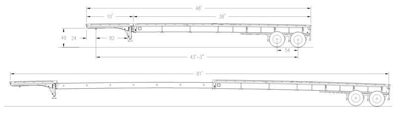 2021 XL Specialized XL 80-FDE: 48' Long Other Semi-Trailer 2021 XL Specialized XL 80-FDE: 48' Long Other Semi-Trailer