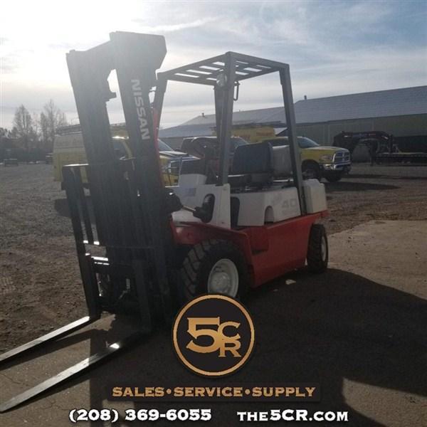 2002 Nissan Optimum 40 Forklift 2002 Nissan Optimum 40 Forklift