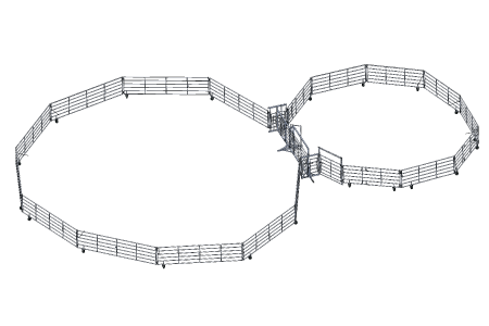 2020 WW Livestock Plus 6 Portable Corral 2020 WW Livestock Plus 6 Portable Corral