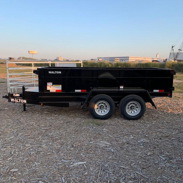 2021 Walton Trailers 12' Walton Dump Dump Trailer Near Me Trailer