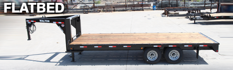 2021 Walton Trailers GF1420 Flatbed Trailer 2021 Walton Trailers GF1420 Flatbed Trailer
