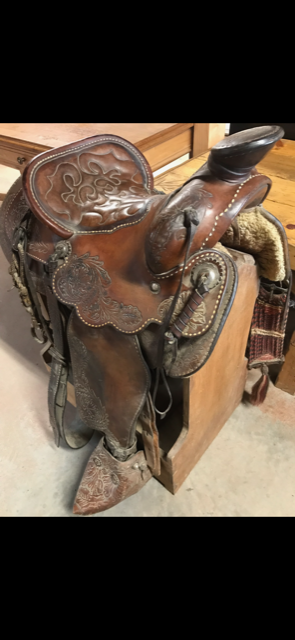 1947 Bentley Silva Antique Saddle 1947 Bentley Silva Antique Saddle