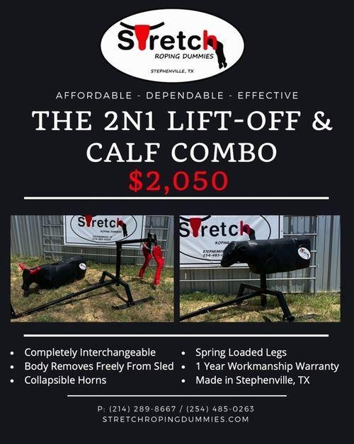 2N1 Lift-Off & Calf Roping Sled 2N1 Lift-Off & Calf Roping Sled