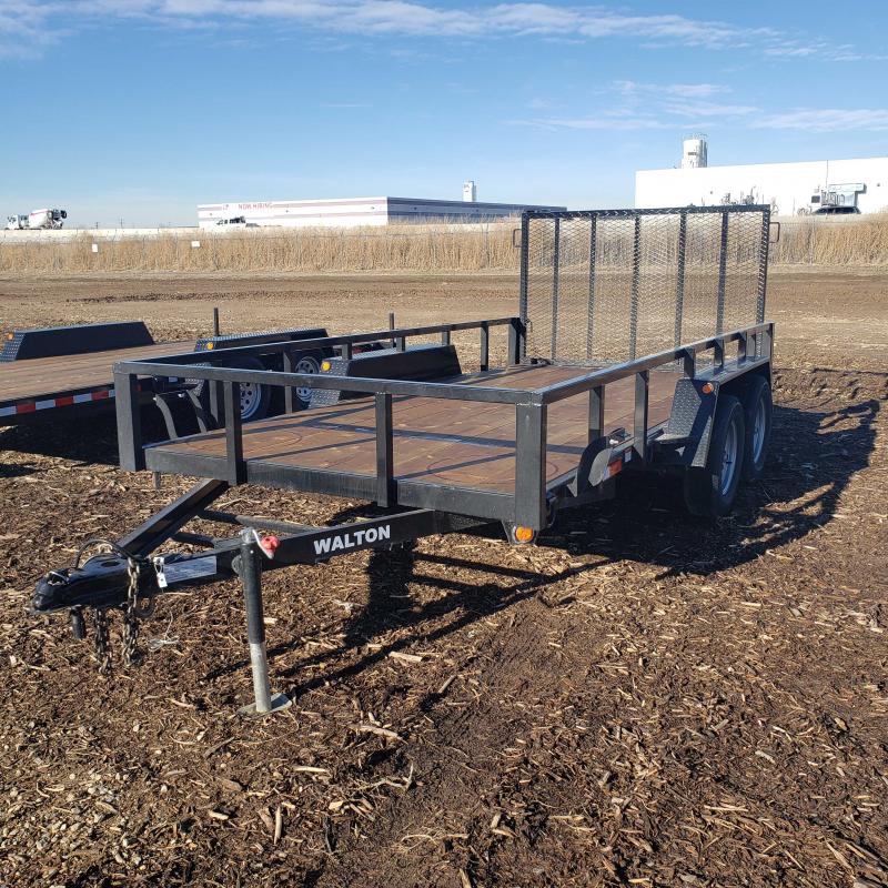 2021 Walton Trailers U7x14T Utility Trailer 2021 Walton Trailers U7x14T Utility Trailer
