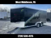 2026 NEO Trailers 7.5x16' NAMR Aluminum Enclosed Powersports Trailer 7000# GVW NAM1675TR80-DELUXE