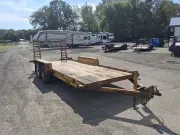 2013 Car Mate USED 7x18' Equipment Trailer 9990# GVW