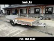2027 Nordtek Trailers 77x12' Aluminum Utility Trailer 2990# GVW UTL-SD-1SA3K-BP-77X12