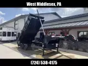 2026 Hillcrest Trailers 7x16' Gooseneck Dump Trailer 21000 GVW 21716SGD