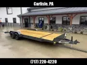 2026 Hillcrest Trailers 7x24' Car Hauler Trailer 9990# GVW 10222SC