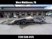 2026 RawMaxx GTX20BP14K 102x20' Gravity Tilt Equipment Trailer 14000# GVW