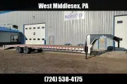 2025 Nordtek Trailers 102x30' 24000# Aluminum Gooseneck Beavertail Deckover Trailer DOV-UD-2TD24K-GN