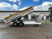 2025 Nordtek Trailers 7x16' Gooseneck Aluminum Dump Trailer 14000# GVW DMP-HD-2SA14K-GN-82X16
