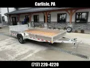2027 Nordtek Trailers 77x14' Solid Side Aluminum Utility Trailer 2990# GVW UTL-SD-1SA3K-BP-77X14