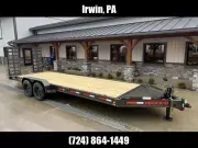 2027 MAXX-D 7x24' I-Beam Equipment Trailer 16000# GVW EHX8324-16-FWR