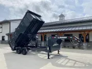 2025 Lamar Trailers 7x14' Gooseneck High Side Dump Trailer 14000# GVW GDL831427-HS4