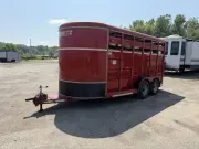 2020 Moritz International 16' Livestock Trailer 7000# GVW