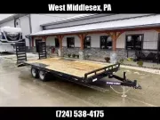 2026 Sure-Trac 102x20' 9900# GVW Deckover Trailer ST-TDO10220-100