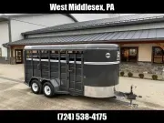 2025 CornPro 16' 7000# GVW Livestock Trailer SB16-6S