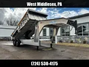 2025 Nordtek Trailers 7x16' Gooseneck Aluminum Dump Trailer 14000# GVW DMP-HD-2SA14K-GN-82X16