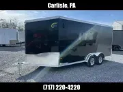 2026 NEO Trailers 7.5x18' NAMR Aluminum Enclosed Powersports Trailer 7000# GVW NAM1875TR80-DELUXE